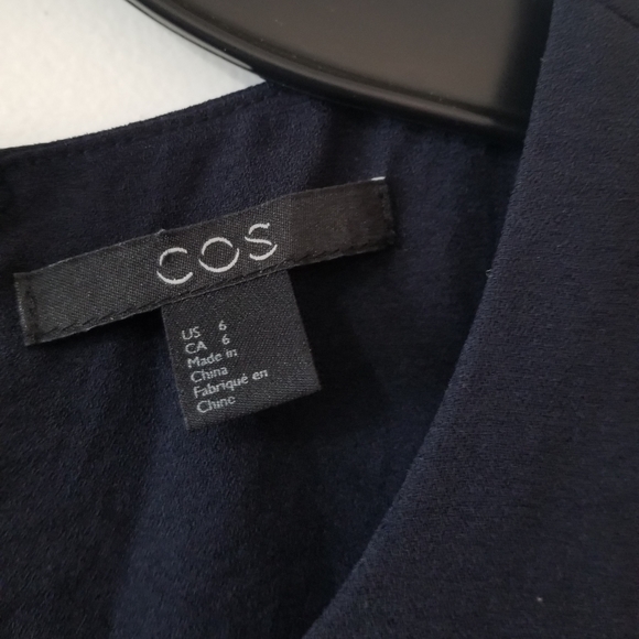 COS Navy Blue Sleeveless Maxi Dress - Picture 14 of 15